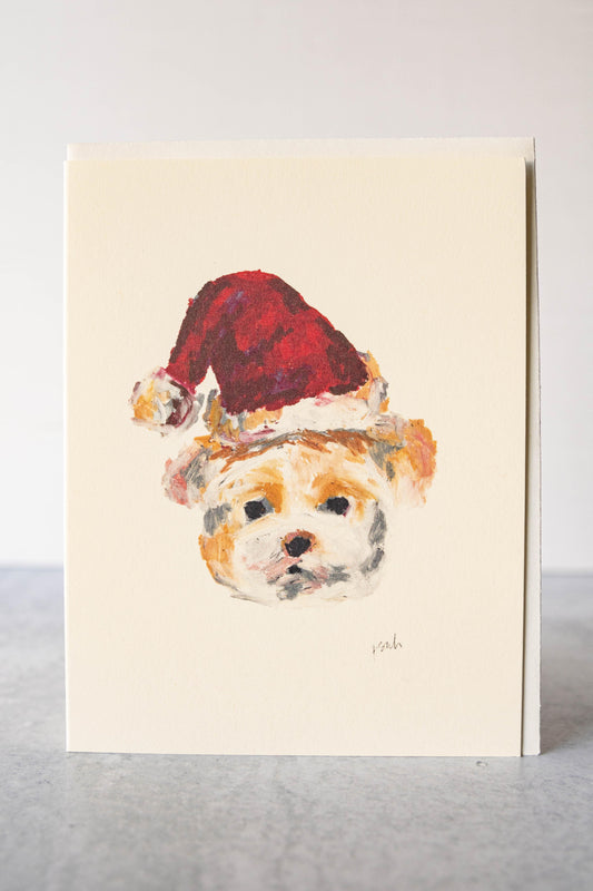 maltese christmas card - Starfruit Prints