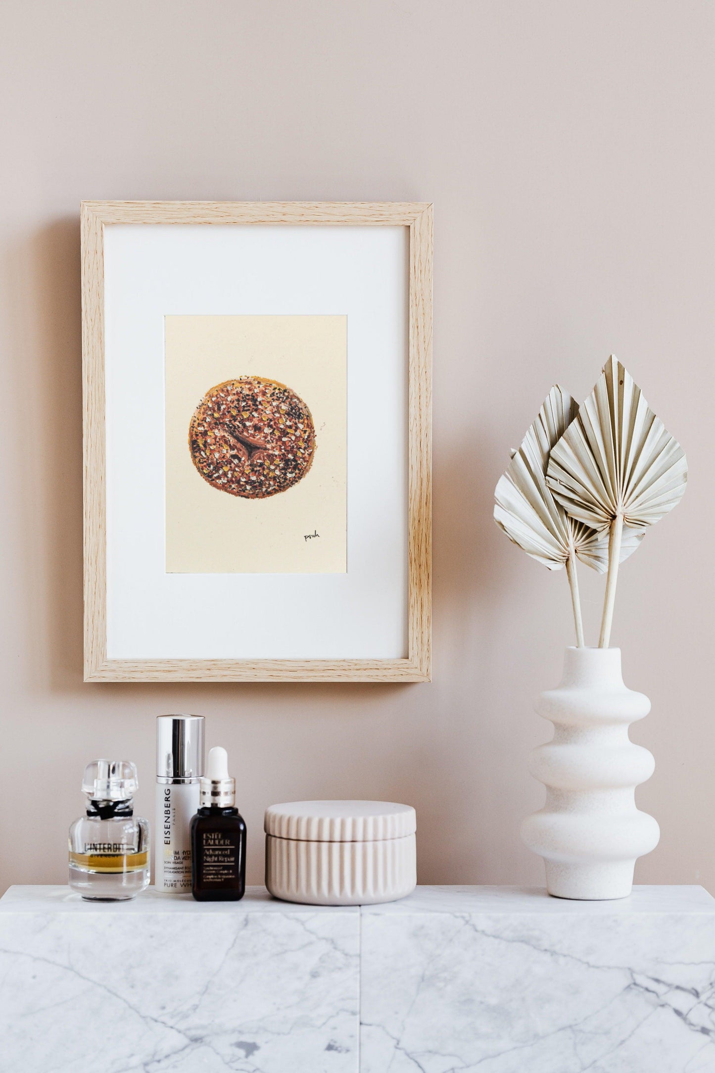 Everything Bagel Print - 11x8.5 inch - Starfruit Prints