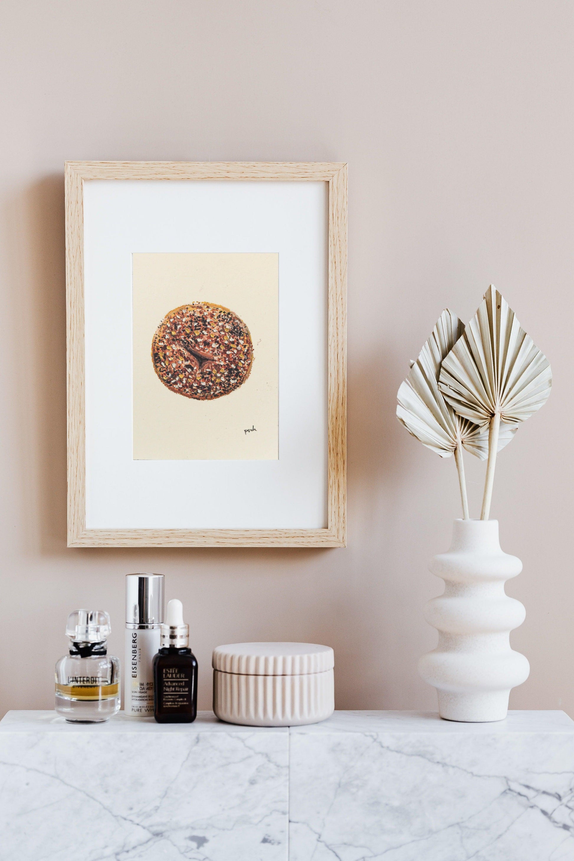 Everything Bagel Print - 11x8.5 inch - Starfruit Prints