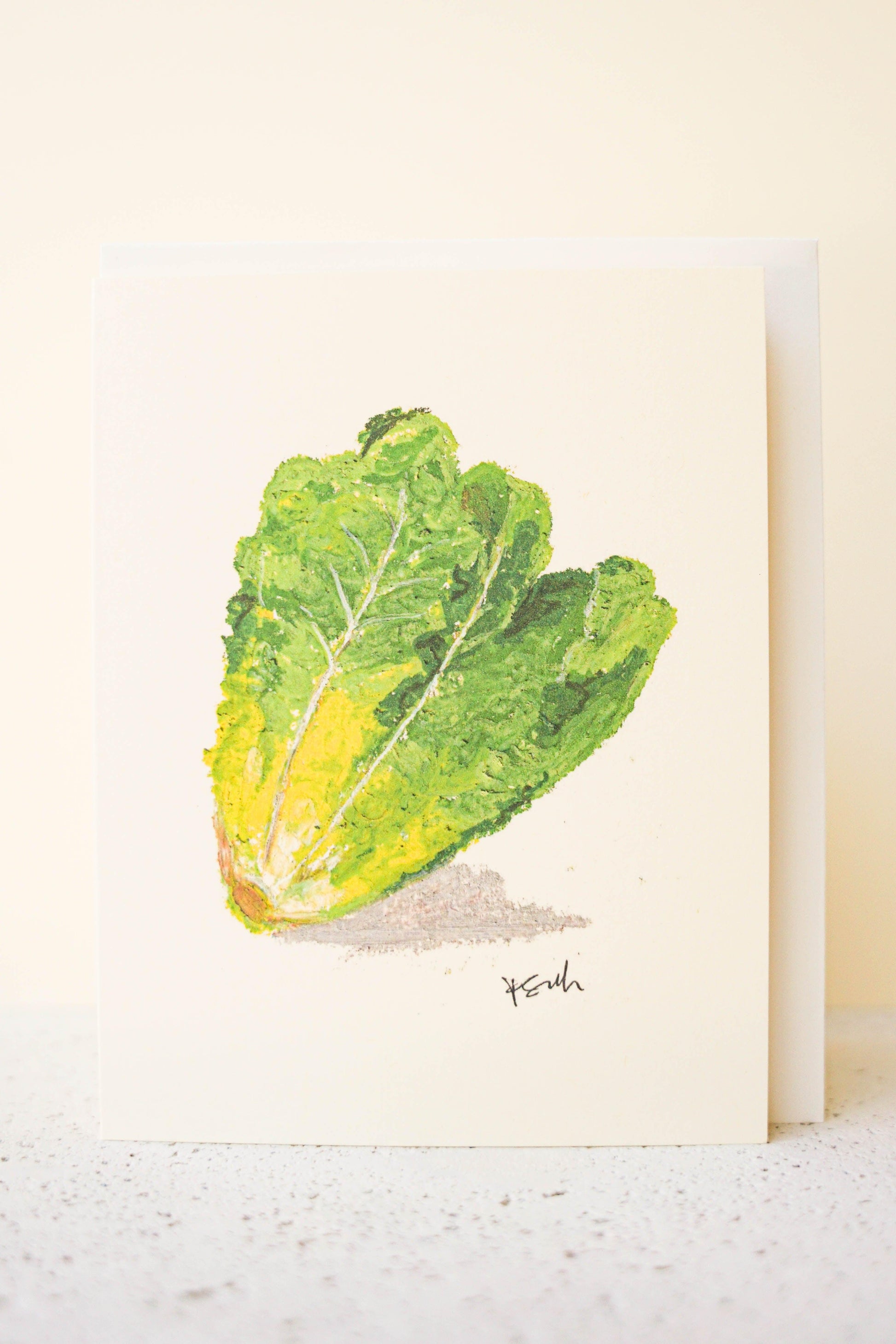 lettuce card - Starfruit Prints
