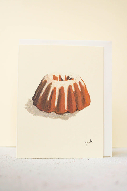 bundt cake card - Starfruit Prints