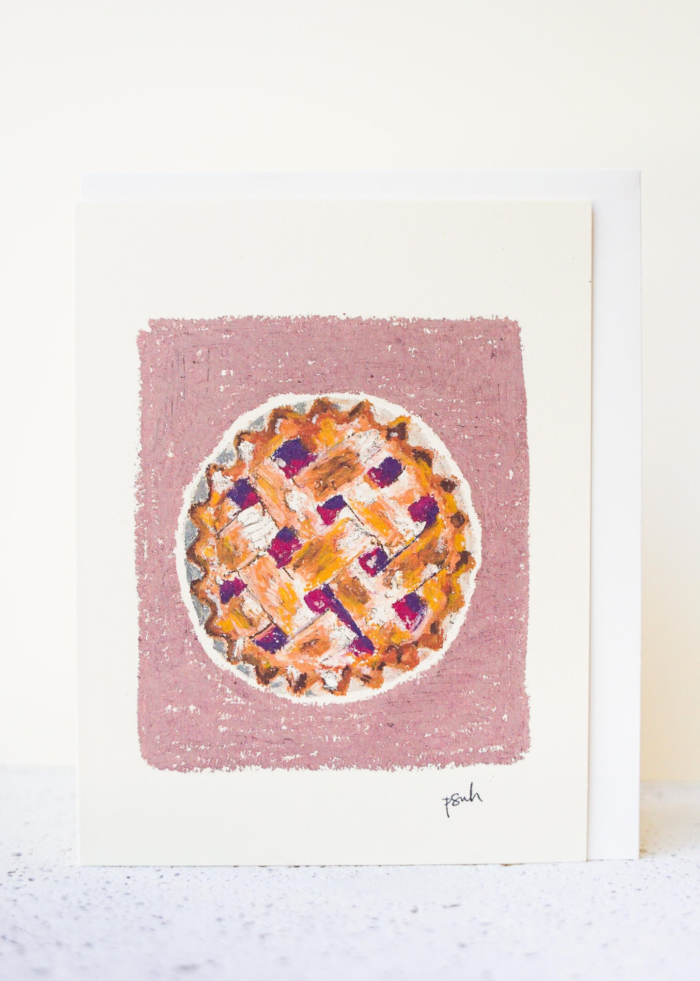pie card - Starfruit Prints
