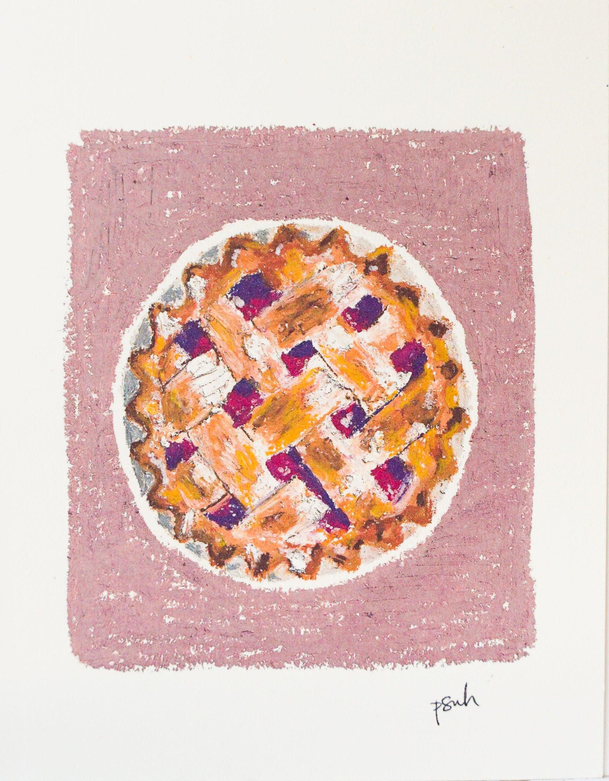 Pie Print - 11x8.5 inch - Starfruit Prints