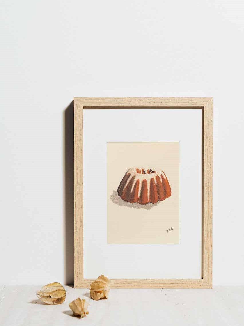 Bundt Cake Print - 11x8.5 inch - Starfruit Prints