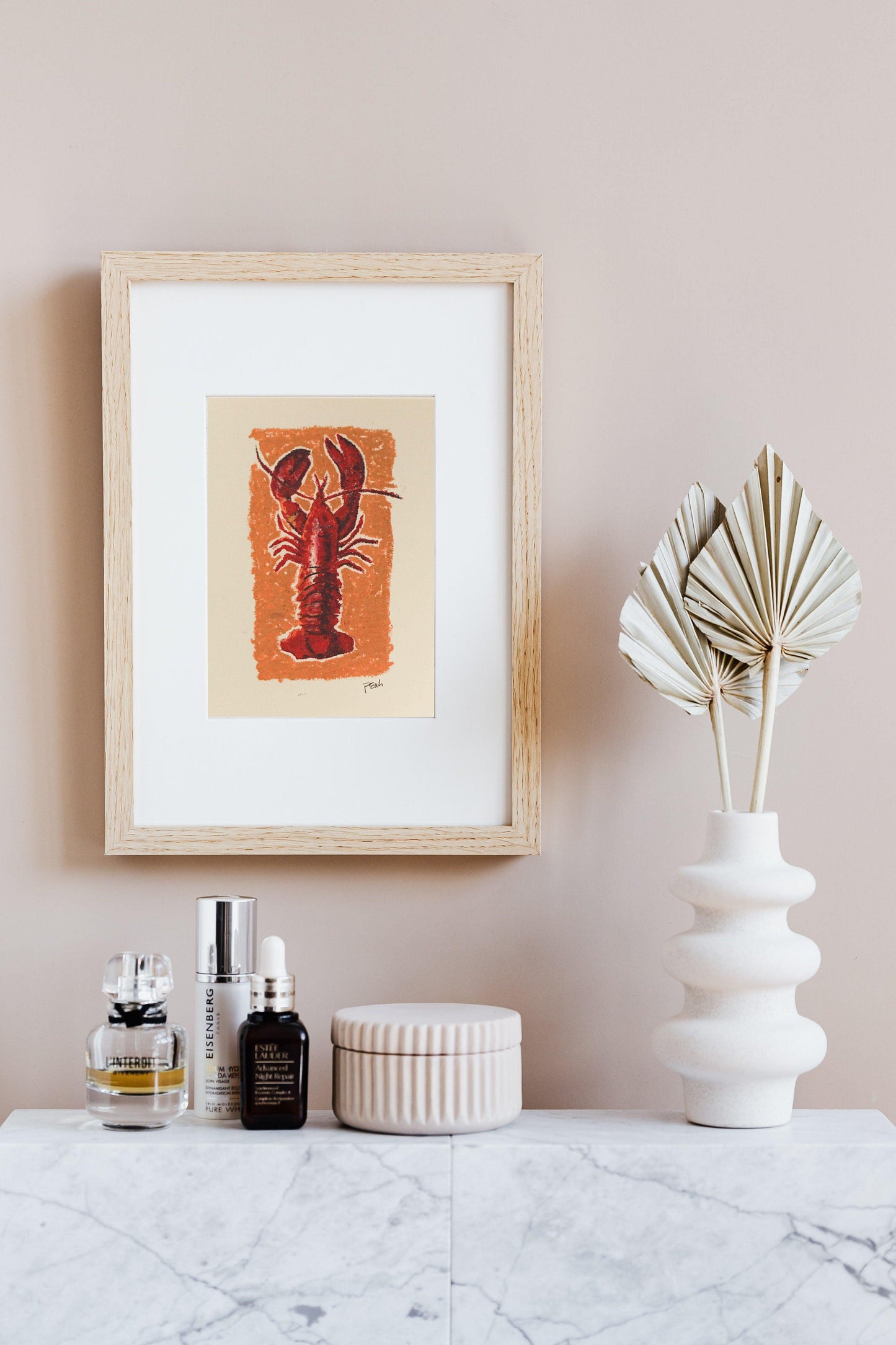 Lobster Print - 11x8.5 inch - Starfruit Prints
